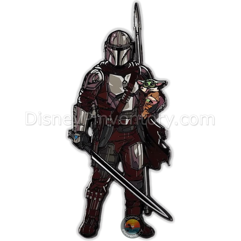 Star Wars: The Mandalorian Quest - The Mandalorian & Grogu - FiGPiN - NYCC 2025 - Pin 47522
