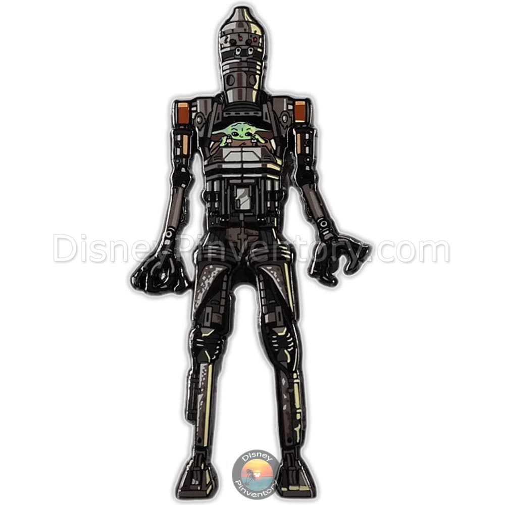Star Wars: The Mandalorian Quest - IG-12 with Grogu Chase/Chaser - FiGPiN - NYCC 2025 - Pin 47524