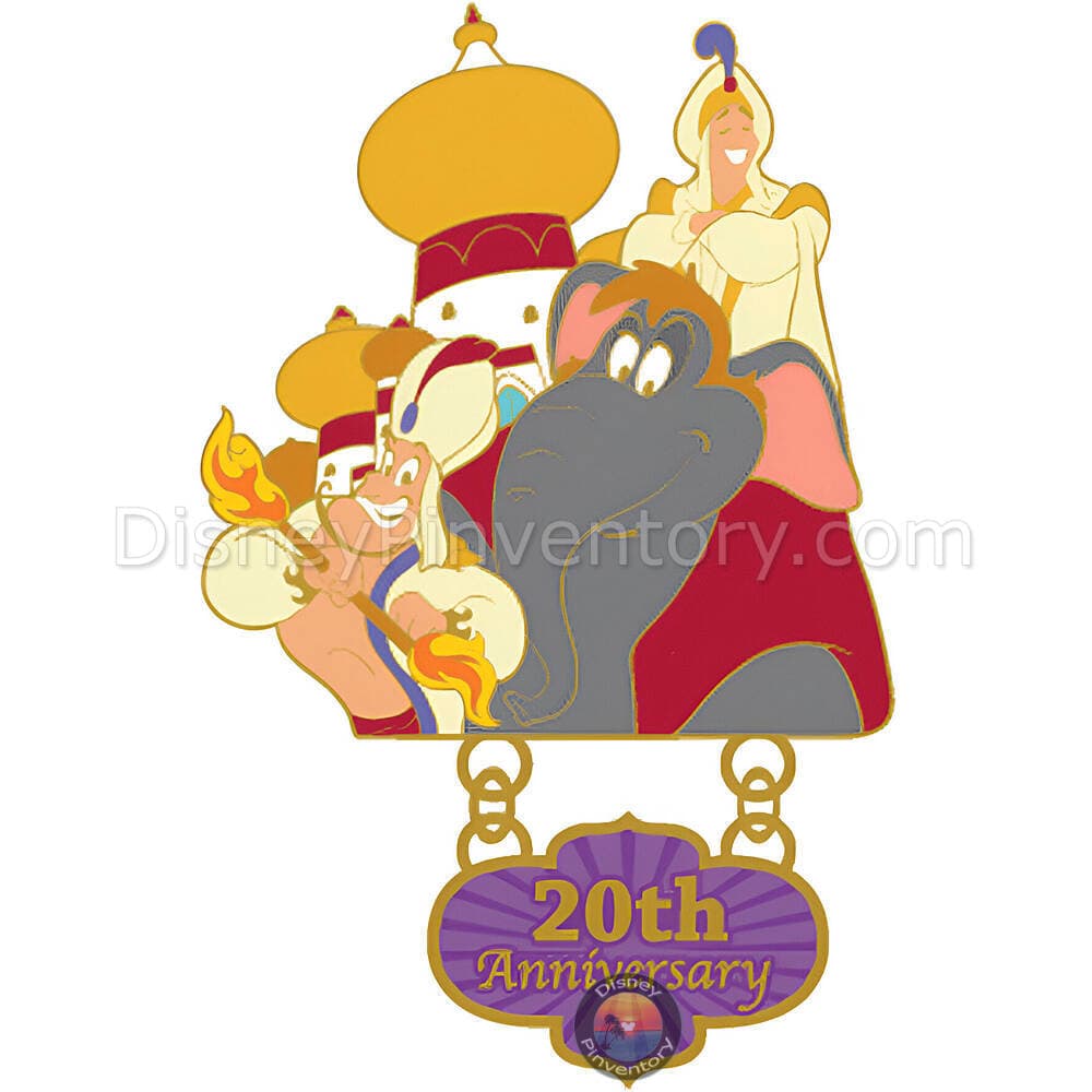 Aladdin 20th Anniversary Pin - Pin 47546