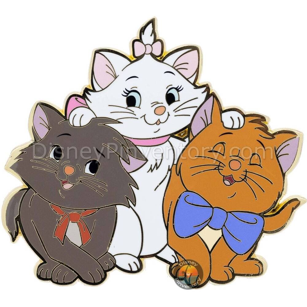 Disney Classics The Aristocats Kittens Trading Pin - Pin 47621