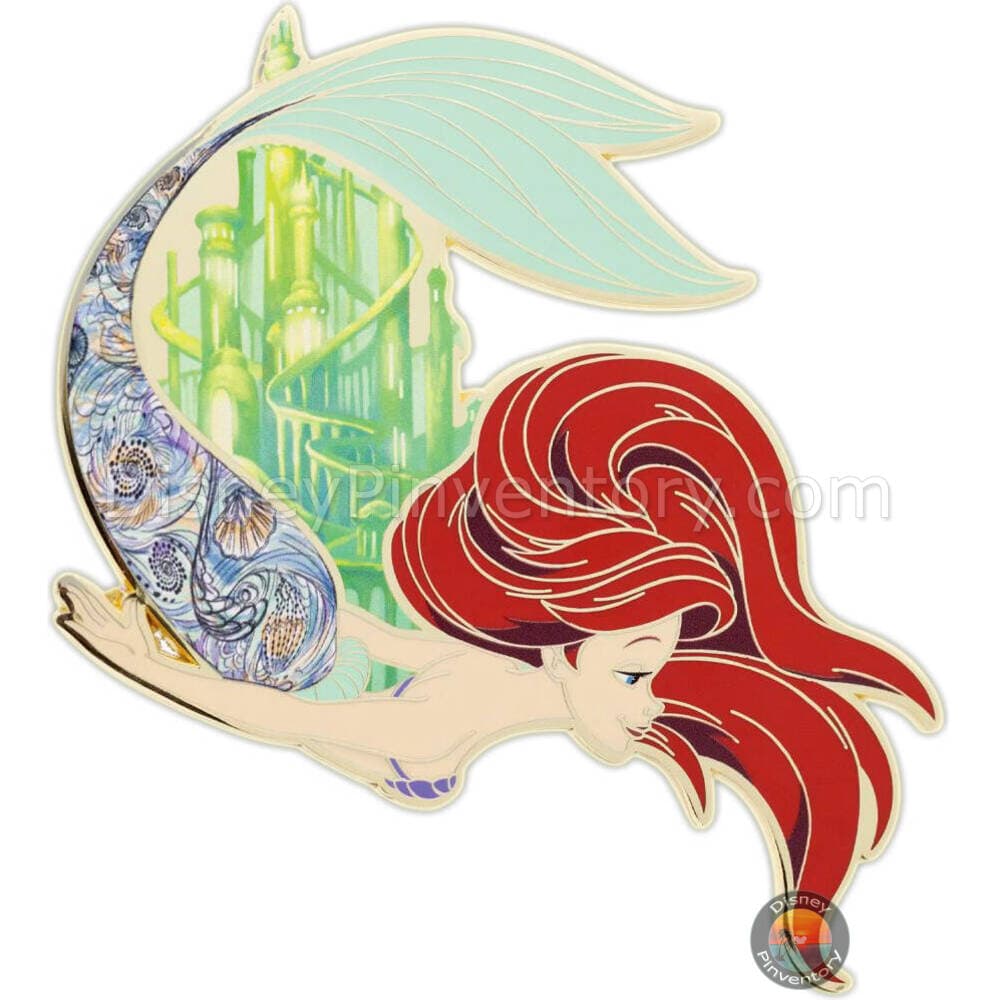 The Little Mermaid Bohemian Atlantis Ariel Pin - Picktacular Pin Party - Pin 47711
