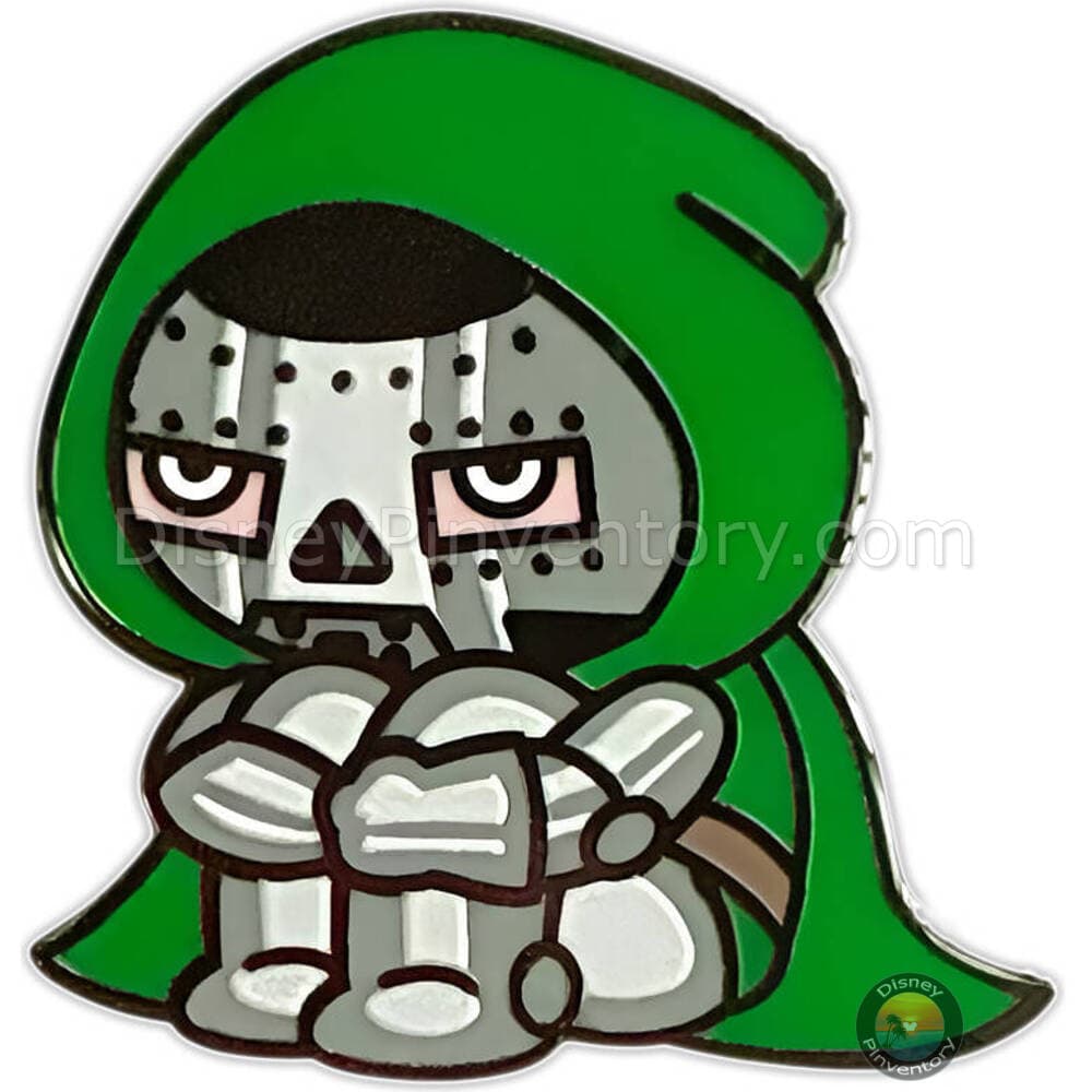 Marvel Wistful Doctor Doom Emoji Pin - NYCC 2025 - 100% Soft - Pin 47718