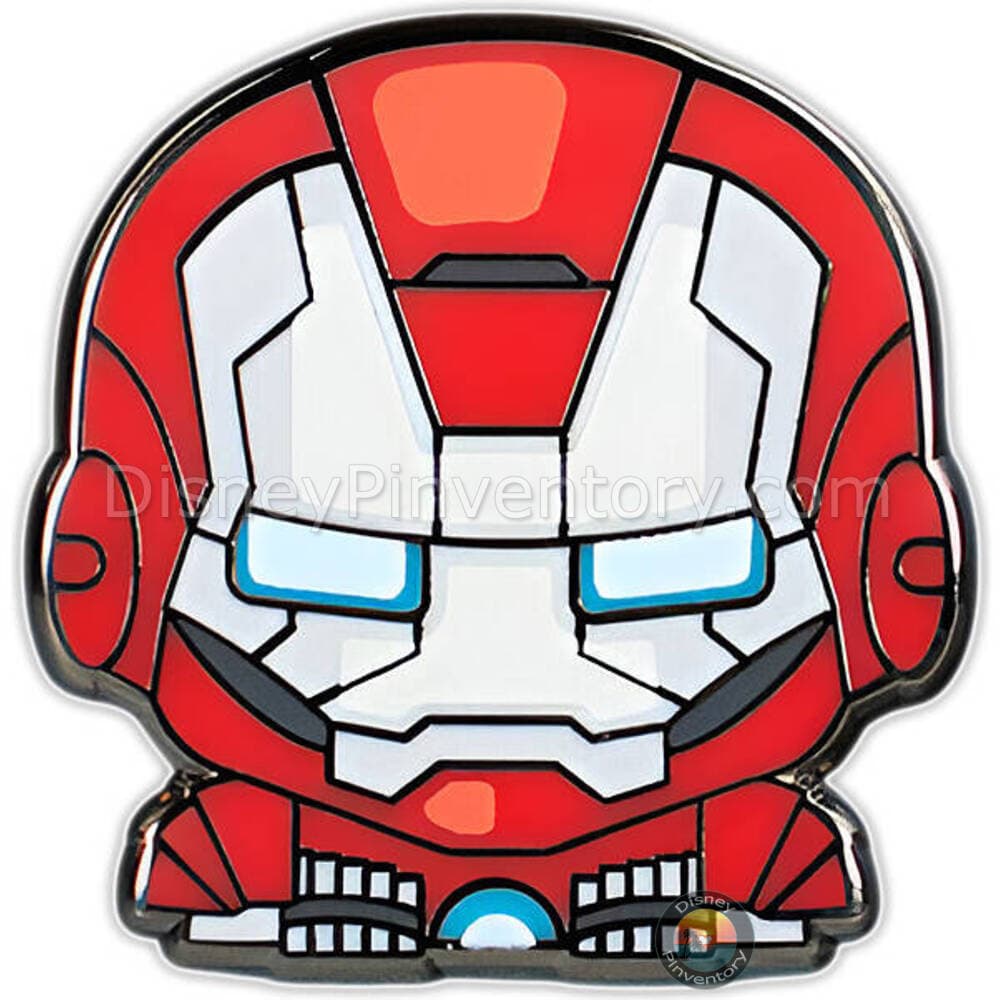 Marvel Iron Man Mark V Emoji Pin - 100% Soft - Pin 47725