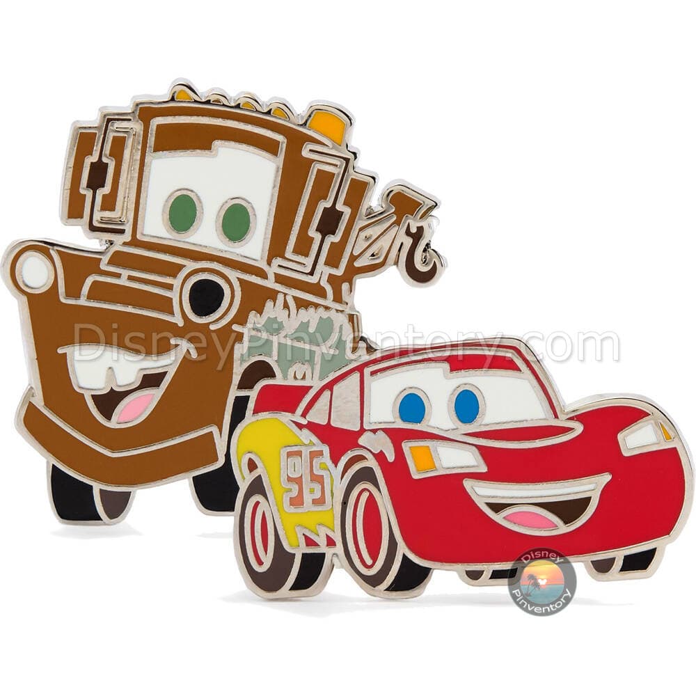 Lightning McQueen and Mater Pin - Disney Pixar Cars - Pin 47755