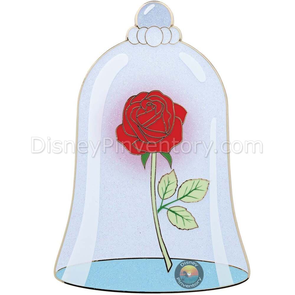 Disney Beauty and the Beast Enchanted Rose Pin - Pinktacular Pin Party - Pin 47818