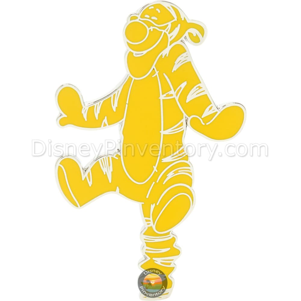 Tigger The Disney Store at Selfridges Collection Yellow Pin - Winnie the Pooh - Pin 47833