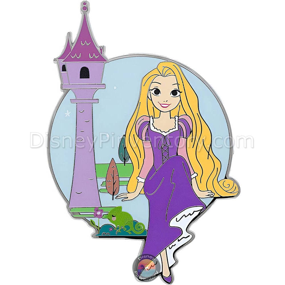 Disney Princess Enchanted Kingdoms Mystery Pin Set - Rapunzel - Pinktacular Pin Party - Pin 47876