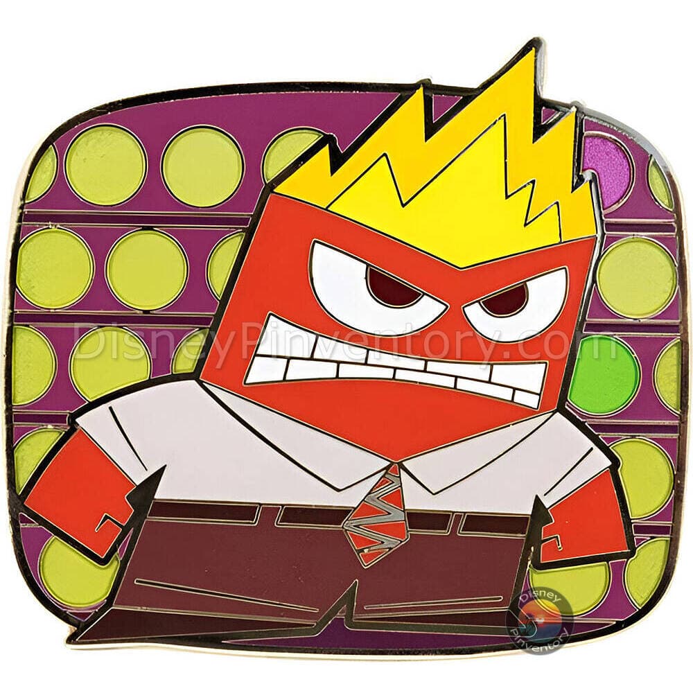 Disney Pixar Inside Out 2 Wall of Emotions Mystery Pin Set - Anger - Pinktacular Pin Party - Pin 47888