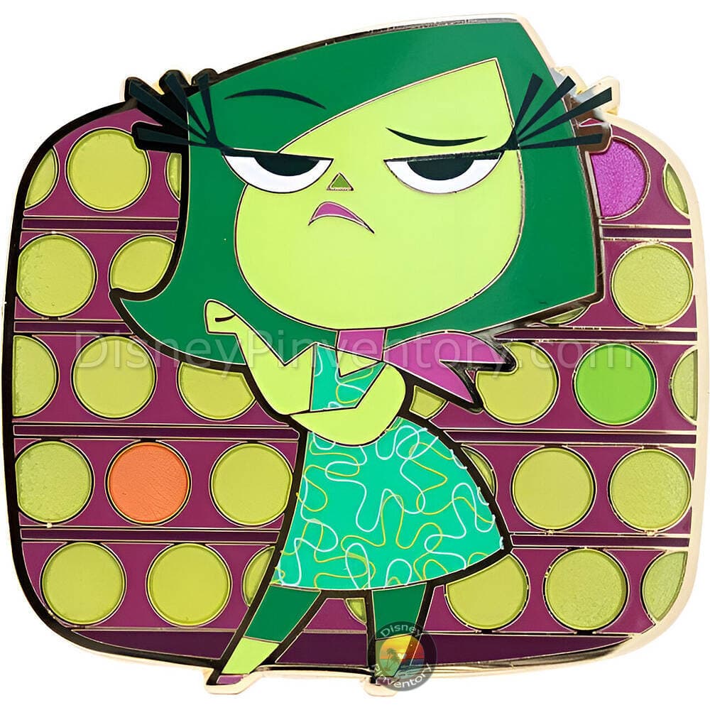 Disney Pixar Inside Out 2 Wall of Emotions Mystery Pin Set - Disgust - Pinktacular Pin Party - Pin 47890