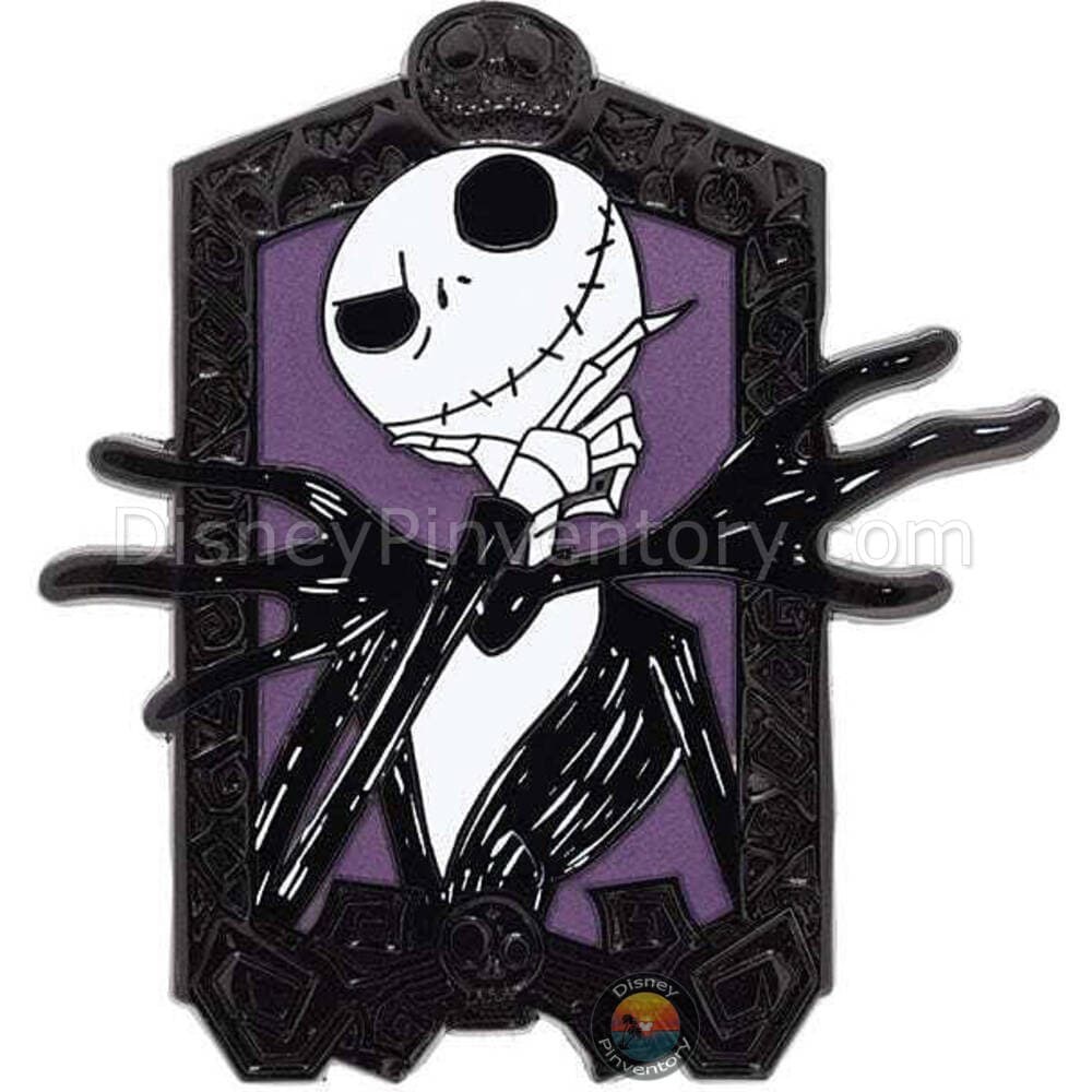 Nightmare Before Christmas Gravestone Gallery Series Mystery Pin Set - Jack Skellington - Pinktacular Pin Party - Pin 47904
