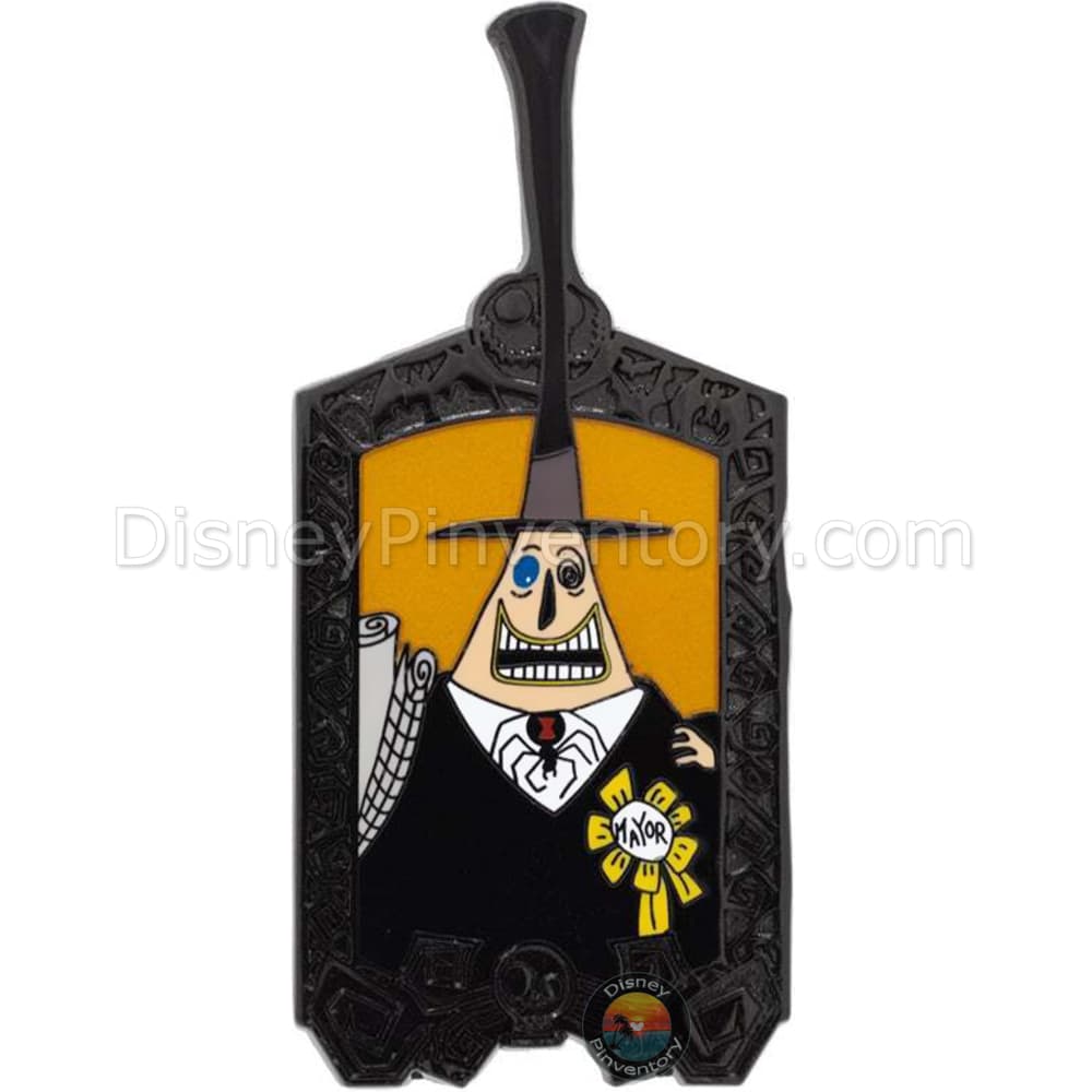 Nightmare Before Christmas Gravestone Gallery Series Mystery Pin Set - The Mayor - Pinktacular Pin Party - Pin 47909