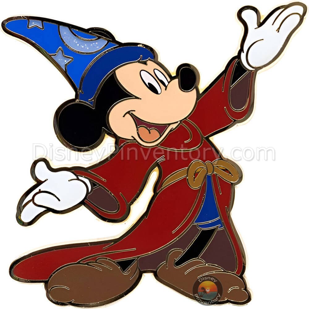 Disney Fantasia Enchanted Mystery Series Mystery Pin Set - Sorcerer Mickey - Pinktacular Pin Party - Pin 47912