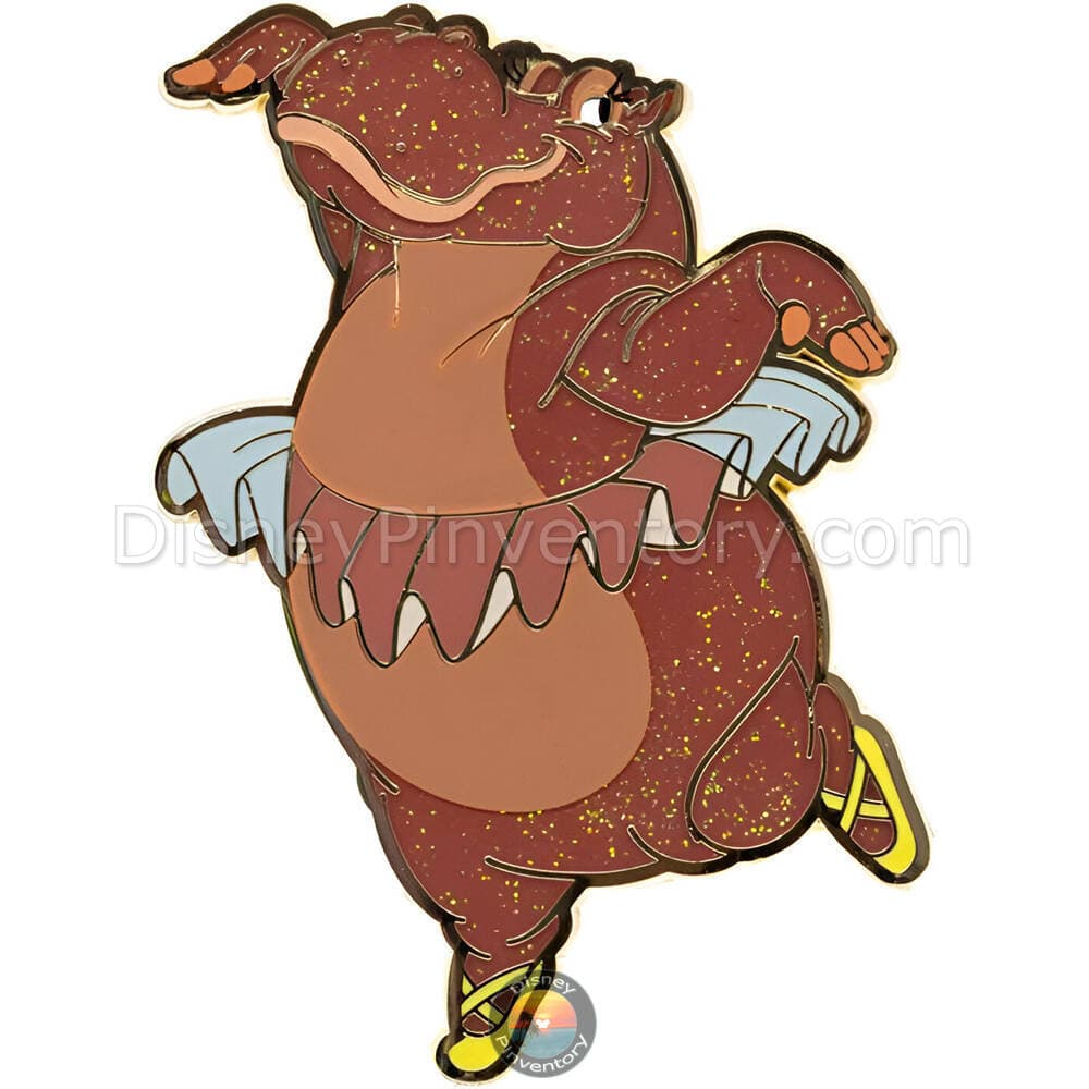 Disney Fantasia Enchanted Mystery Series Mystery Pin Set - Hyacinth Hippo - Pinktacular Pin Party - Pin 47914