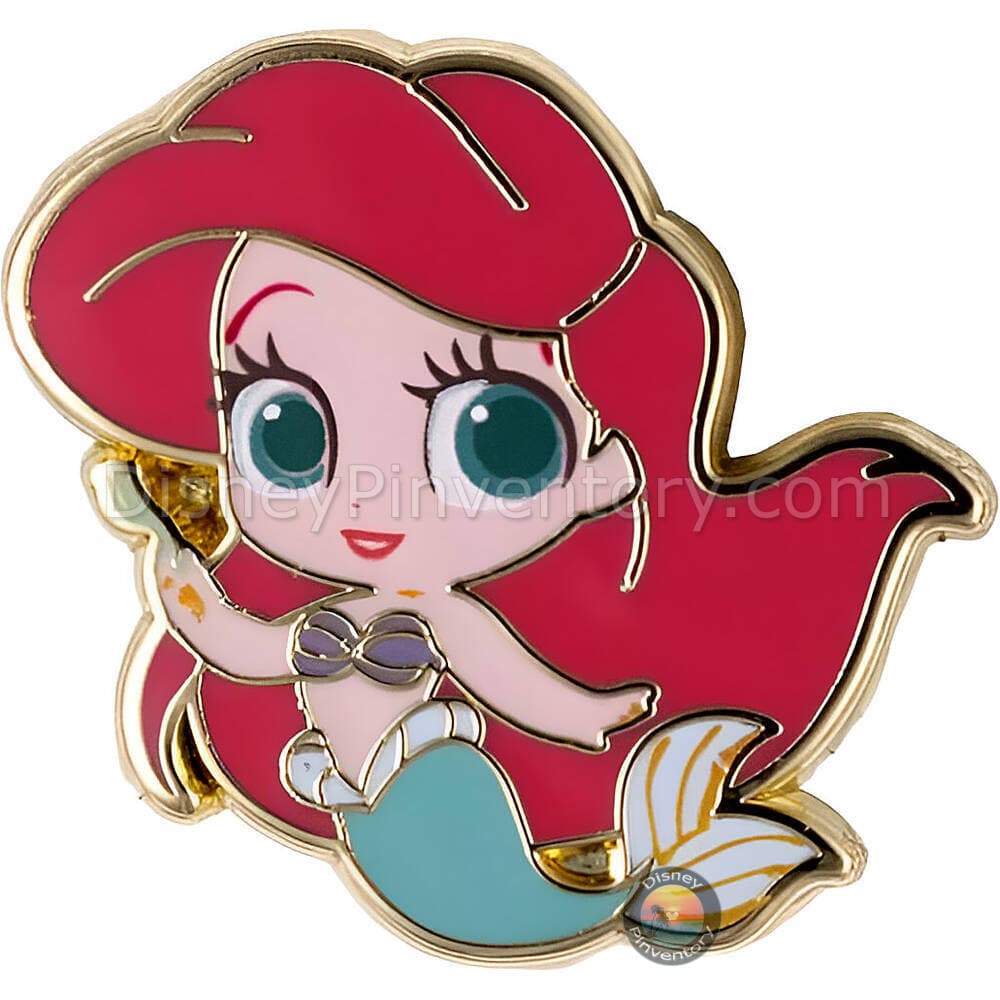 Disney Mini Micro Princess Royal Treats Mystery Pin Set - Ariel - Pinktacular Pin Party - Pin 47929