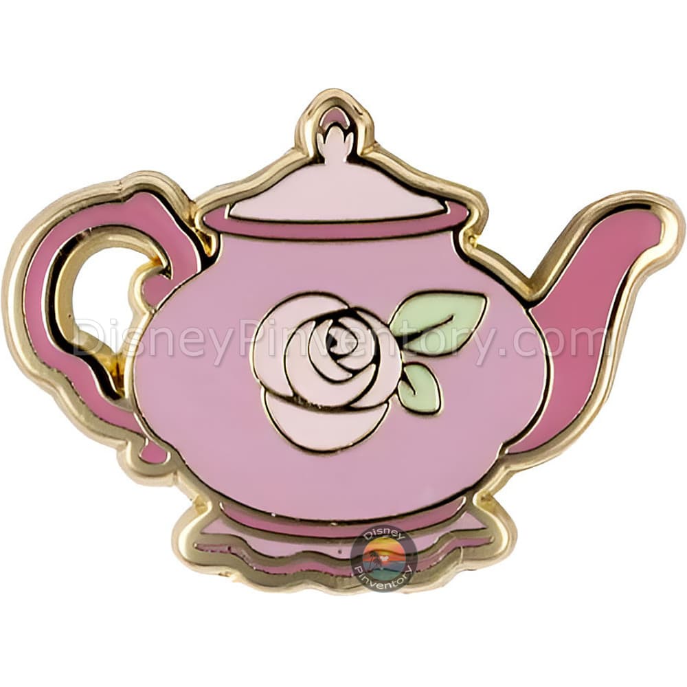 Disney Mini Micro Princess Royal Treats Mystery Pin Set - Belle's Teatime Treat - Pinktacular Pin Party - Pin 47934