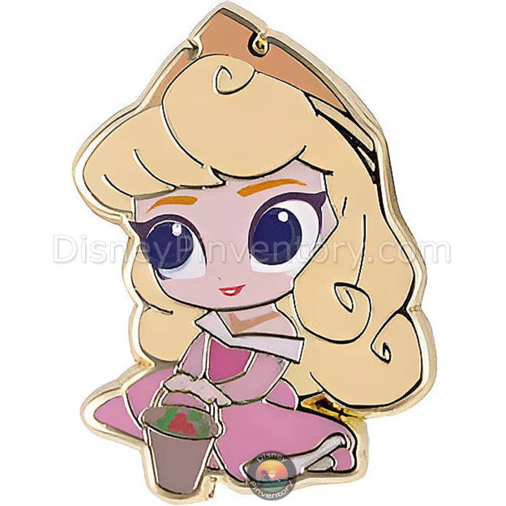 Disney Mini Micro Princess Royal Treats Mystery Pin Set - Aurora - Pinktacular Pin Party - Pin 47941