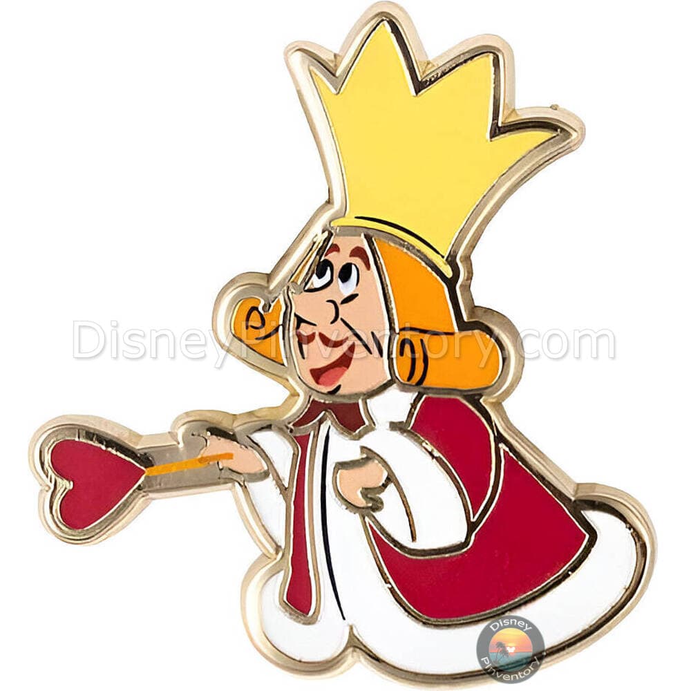 Disney Mini Micro Alice in Wonderland Mystery Pin Set - King of Hearts - Pinktacular Pin Party - Pin 47946
