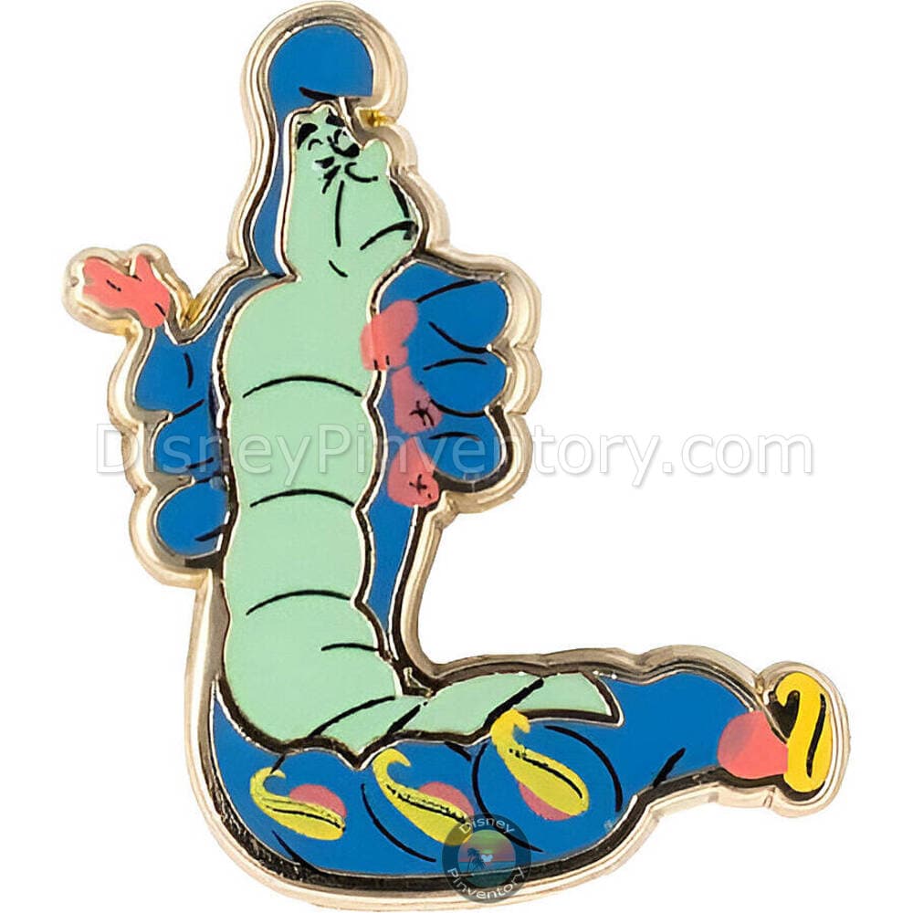 Disney Mini Micro Alice in Wonderland Mystery Pin Set - Caterpillar - Pinktacular Pin Party - Pin 47954