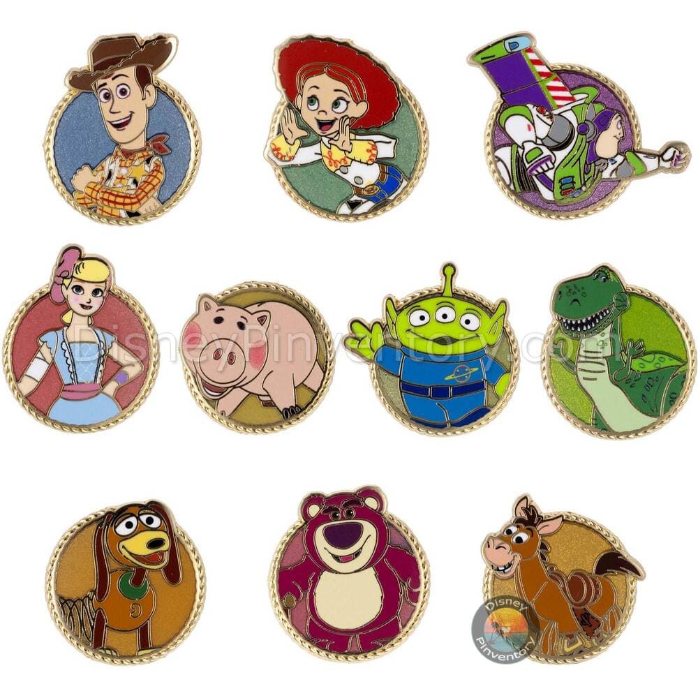 Disney Pixar Mini Micro Toy Story Anniversary Mystery Pin Set - Pinktacular Pin Party - Pin 47957