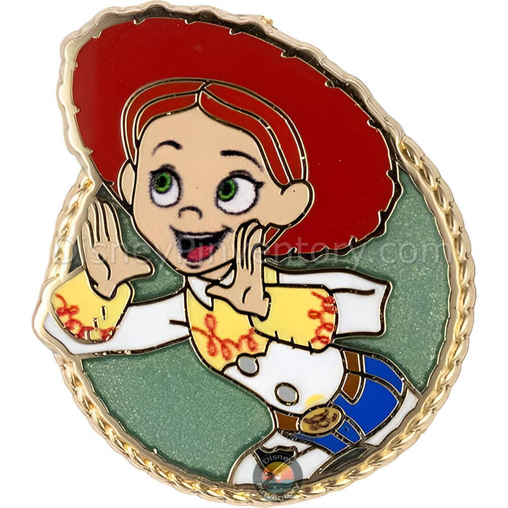 Disney Pixar Mini Micro Toy Story Anniversary Mystery Pin Set - Jessie - Pinktacular Pin Party - Pin 47959