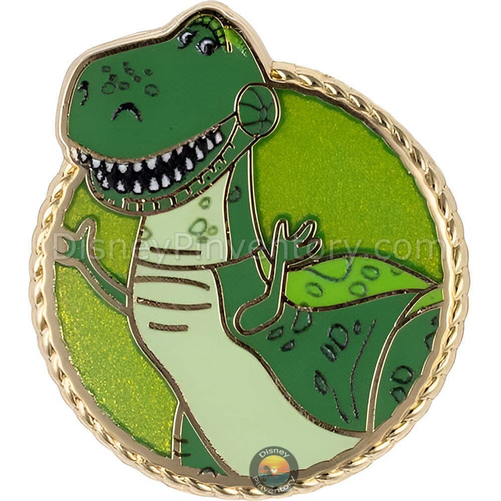 Disney Pixar Mini Micro Toy Story Anniversary Mystery Pin Set - Rex - Pinktacular Pin Party - Pin 47964