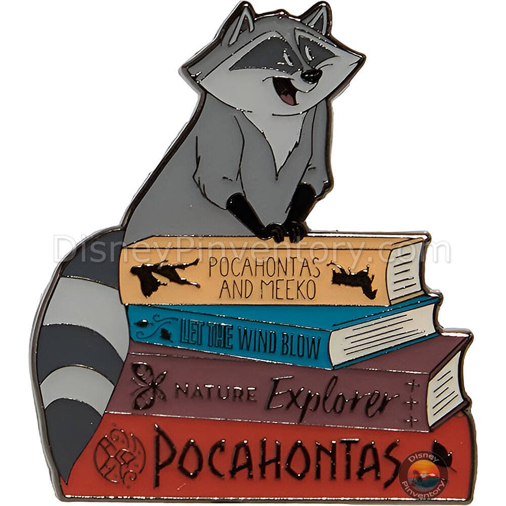 Loungefly Disney Sidekicks Books Blind Box Enamel Pin Set - Meeko - Hot Topic Exclusive - Pin 48021