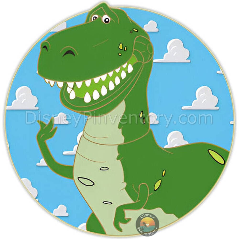 Toy Story 30th Anniversary Rex Pin - DSSH - Pin 48063
