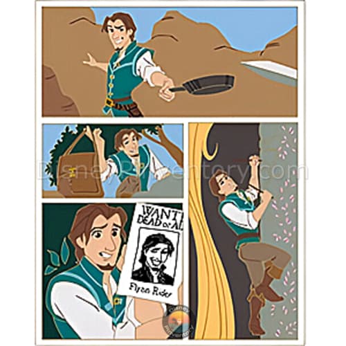 Tangled 15th Anniversary Flynn Rider Pin - DSSH - Pin 48066