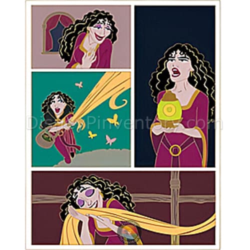 Tangled 15th Anniversary Mother Gothel Pin - DSSH - Pin 48067