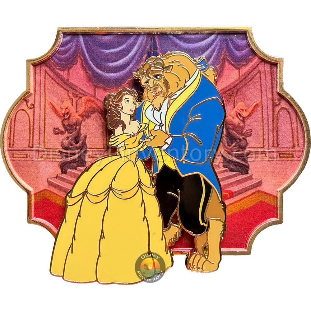 Beauty and the Beast Ballroom Pin - Pin 48094