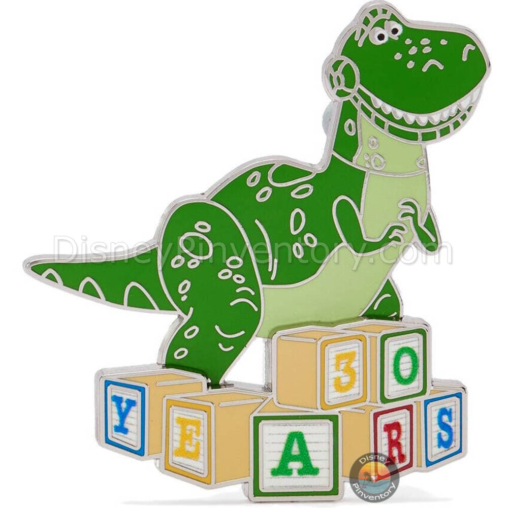 Toy Story 30th Anniversary  Pin Set - Rex - Pin 48125