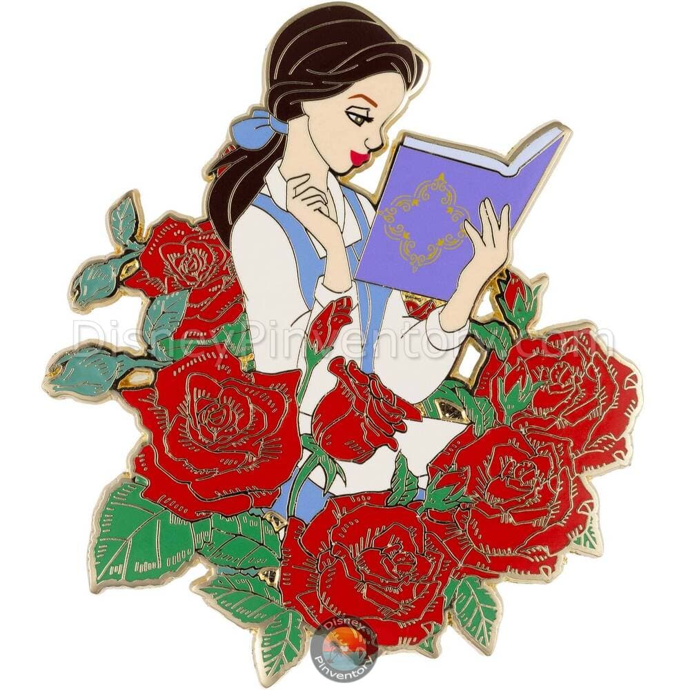 Disney Beauty and the Beast Chapters of Roses Pin - PALM Exclusive - Pin 48173