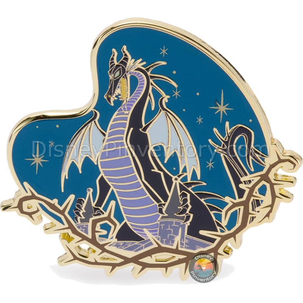 Maleficent as Dragon Pin - The Magic of Disney 2025 Pin Trading Event - Sleeping Beauty - Pin 48200