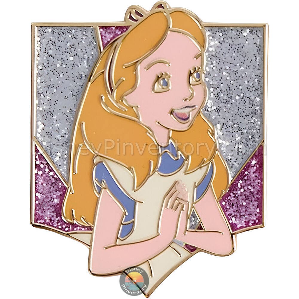 Disneyland 70th Anniversary Vault Collection Pin Set 2 - Alice - Pin 48213