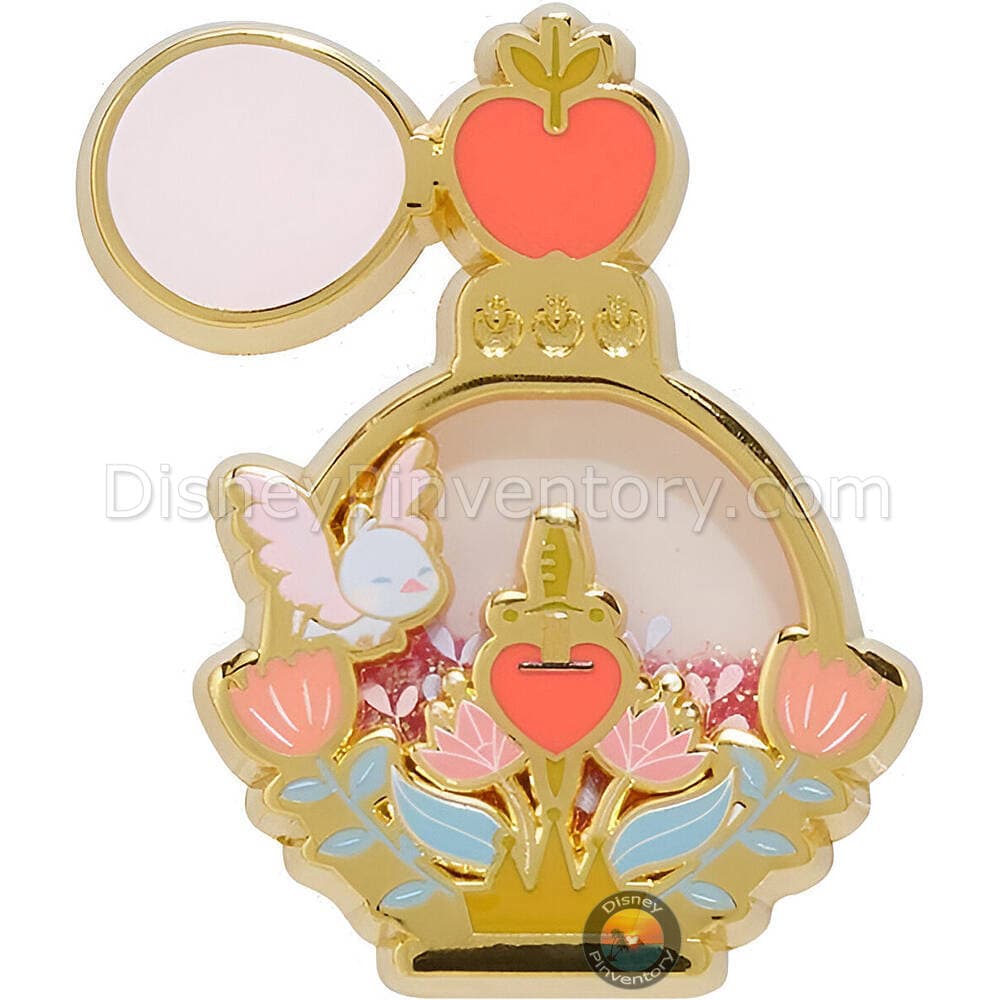 Disney Princess Liquid Glitter Filled Perfume Bottle Blind Box Pin Set - Snow White - BoxLunch Exclusive - Pin 48232