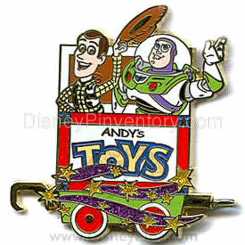 Character Train Collection - Mystery 2 Pin Tin Set - Buzz Lightyear & Woody Pin - Pin 4824