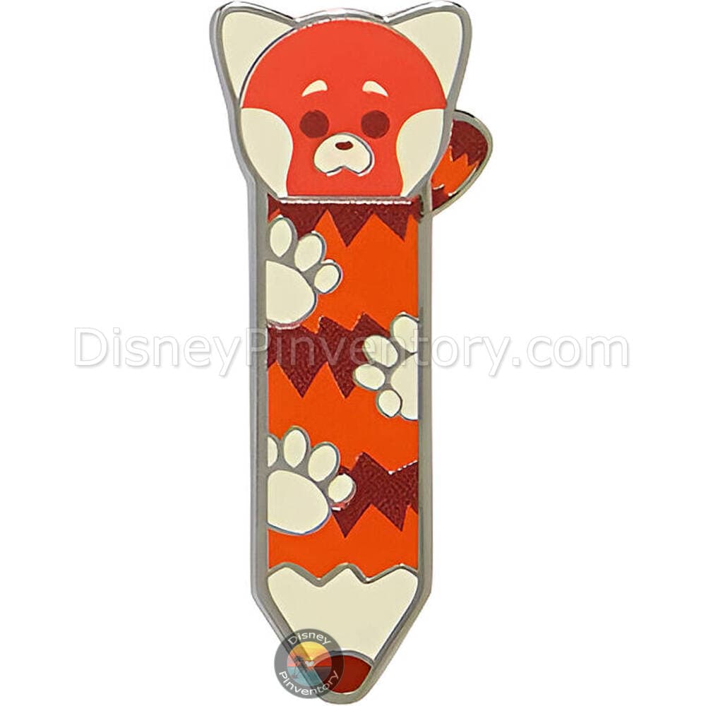 Disney Pixar Pencil & Notepad Blind Box Pin Set - Turning Red Pencil - BoxLunch Exclusive - Pin 48251