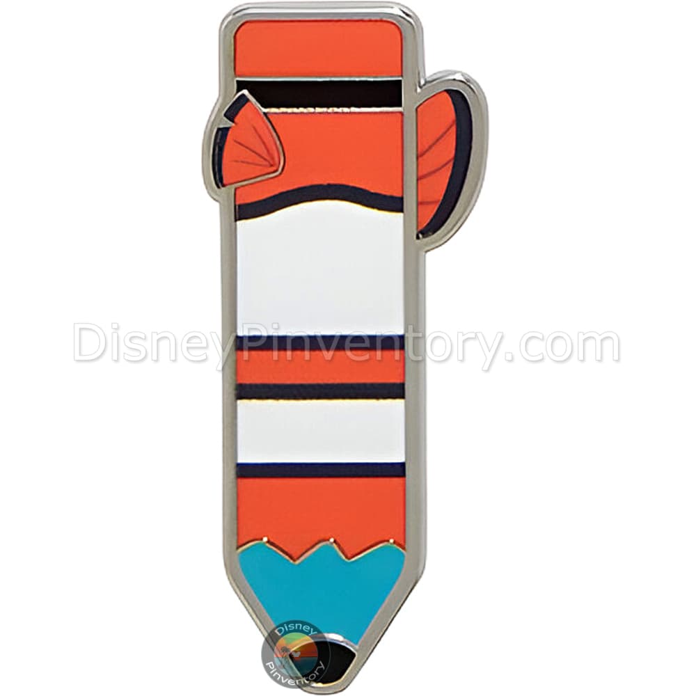 Disney Pixar Pencil & Notepad Blind Box Pin Set - Finding Nemo Pencil - BoxLunch Exclusive - Pin 48253