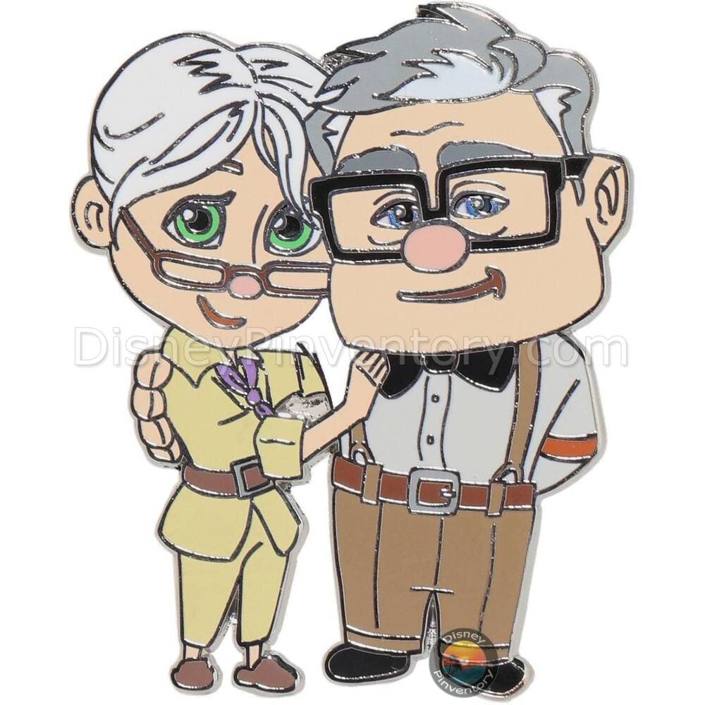 Disney Pixar Up Carl & Ellie Pin - Hot Topic Exclusive - Pin 48257