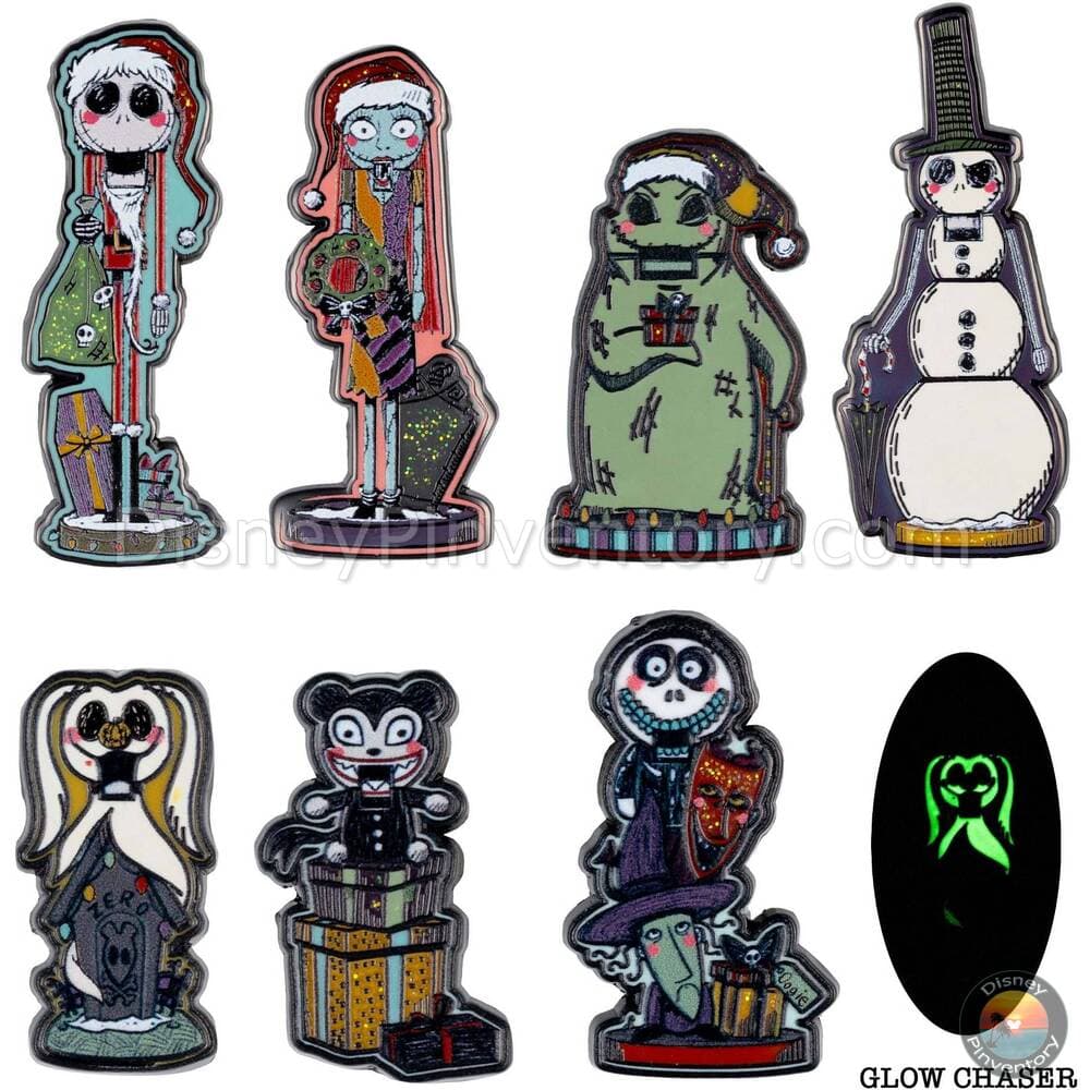 Disney Nightmare Before Christmas Nutcrackers Mystery Pin Set - PALM Exclusive - Pin 48259