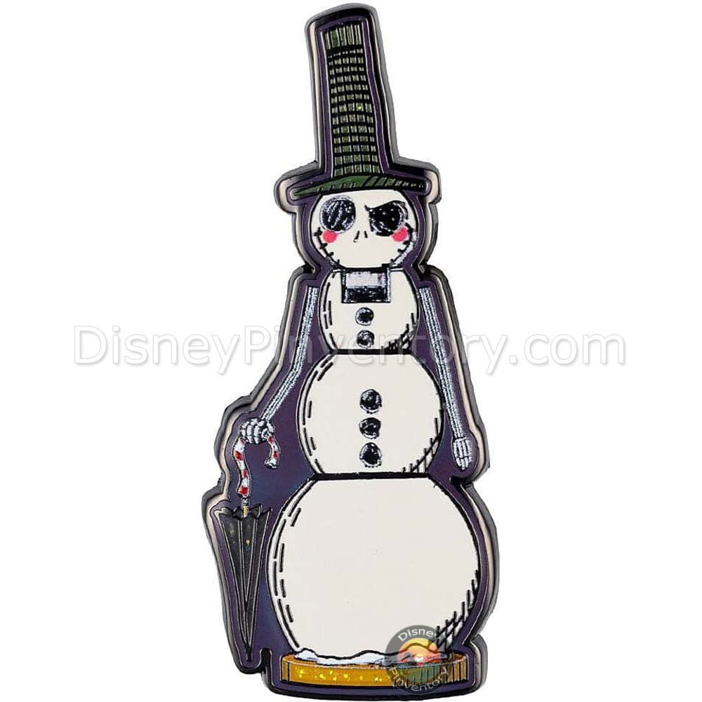 Disney Nightmare Before Christmas Nutcrackers Mystery Pin Set - Jack Snowman - PALM Exclusive - Pin 48263