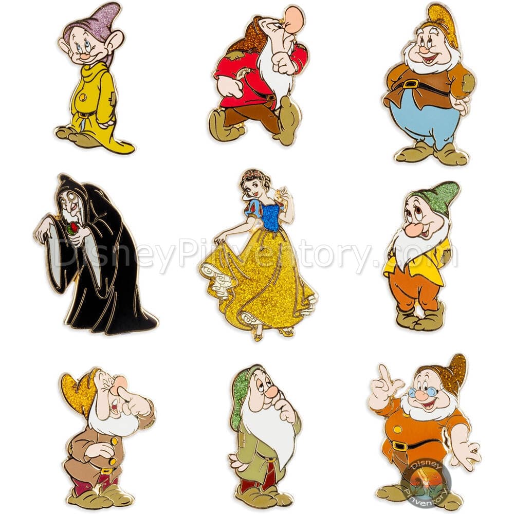 Snow White and the Seven Dwarfs Pin Set - Pin 48277