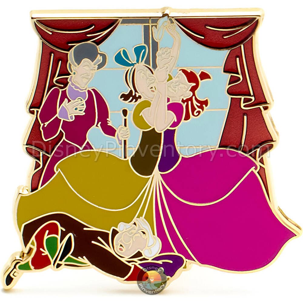 Cinderella Box Pin Set - Lady Tremaine with Drizella & Anastacia - Pin 48328