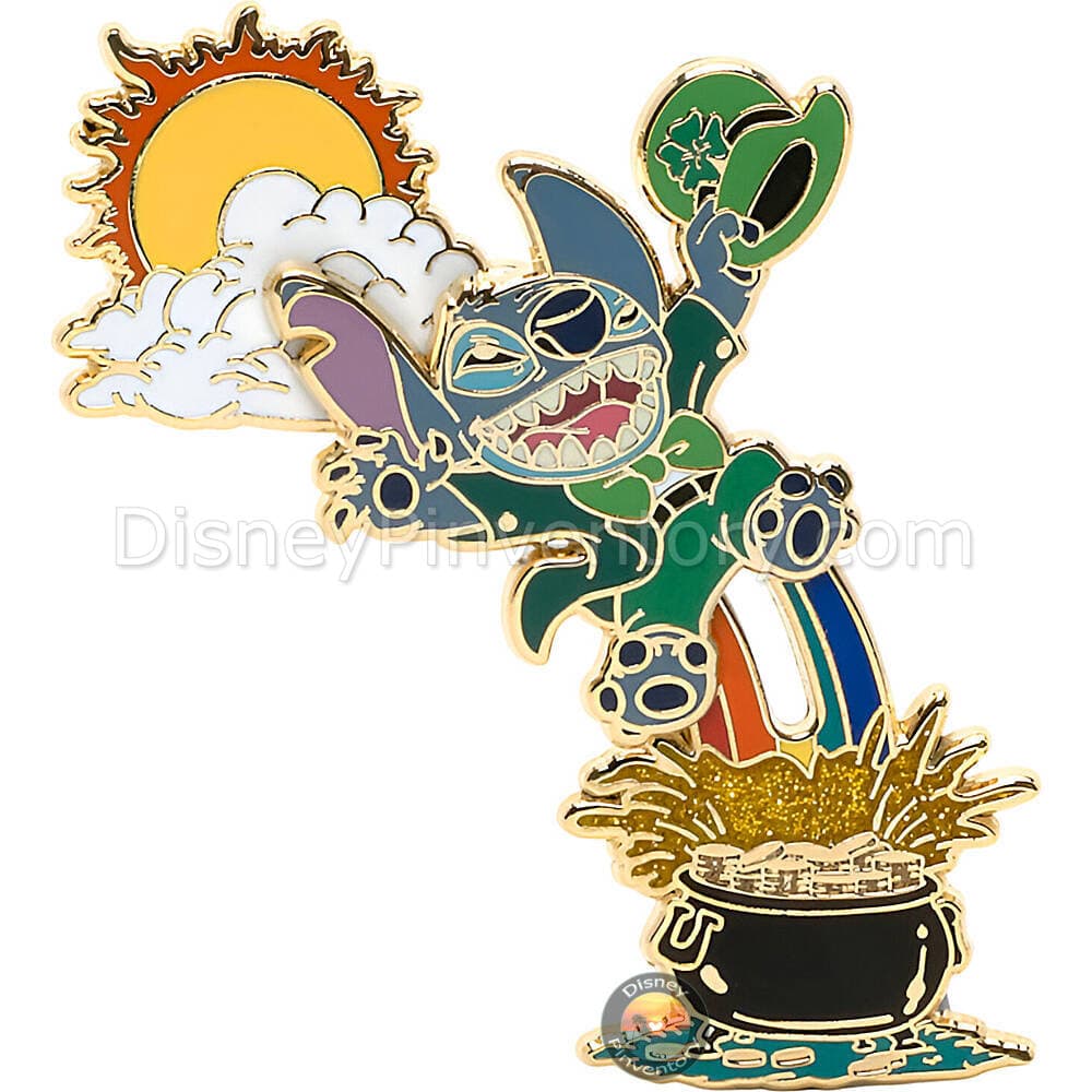 Stitch St Patrick's Day Pin - Pin 48394