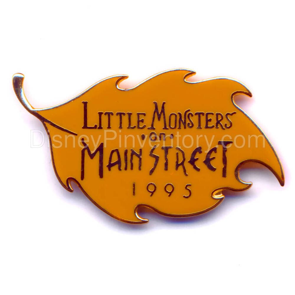 Little Monsters on Main Street 1995 Pocahontas Pin Set - Leaf Logo Pin - Pin 484