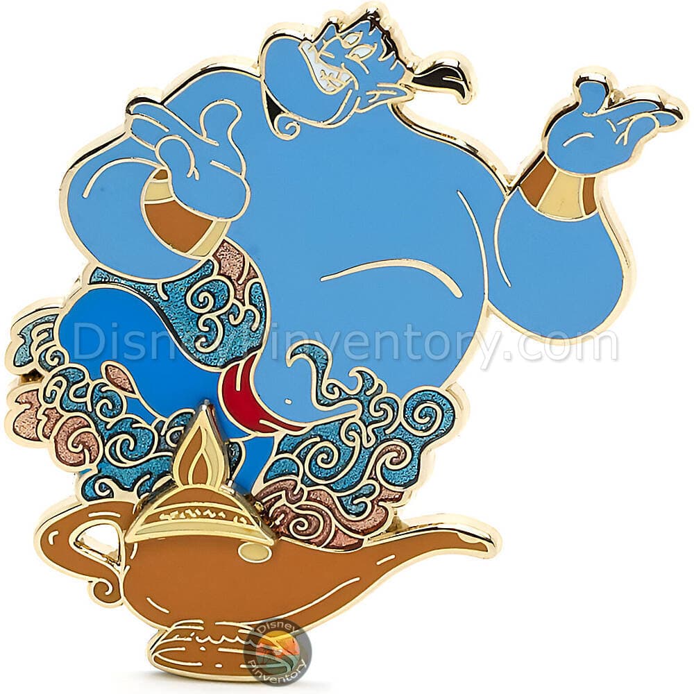 Genie and Magic Lamp Pin - Aladdin - Pin 48411