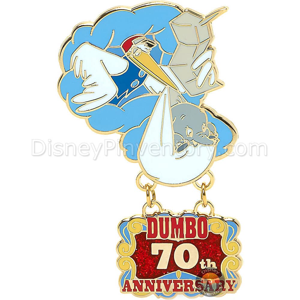 Dumbo 70th Anniversary Pin - Pin 48416