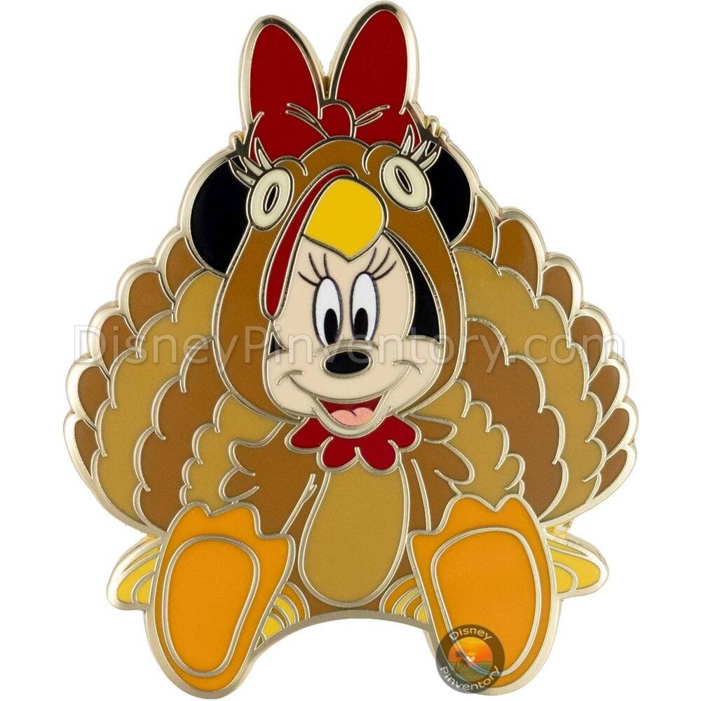 Disney Minnie Mouse Dressed as A Turkey Pin - PALM Exclusive - Pin 48420