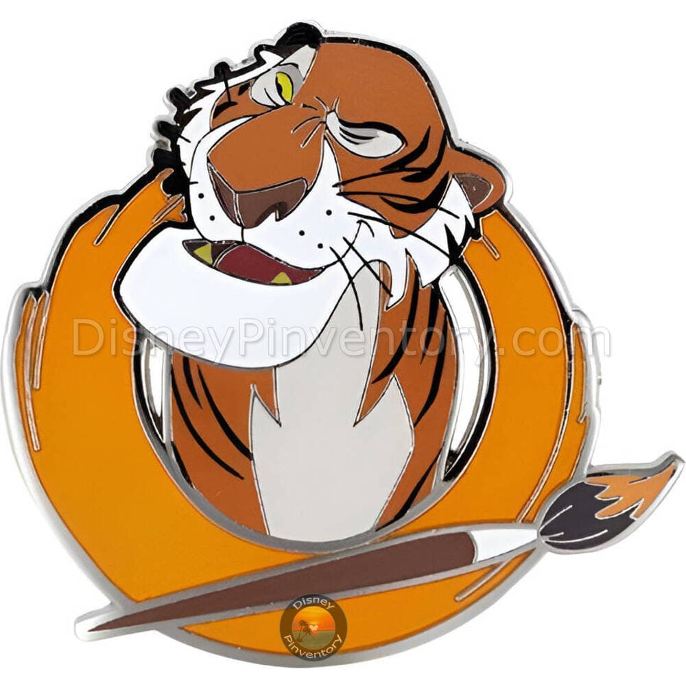 Disney Ink and Paint Brush of Magic Mystery Pin Set - Shere Khan - PALM Exclusive - Pin 48432