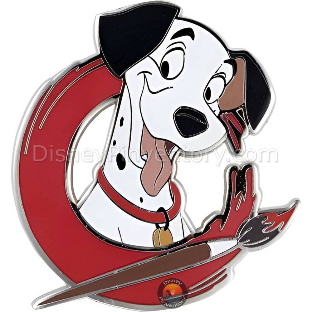 Disney Ink and Paint Brush of Magic Mystery Pin Set - Pongo - PALM Exclusive - Pin 48435